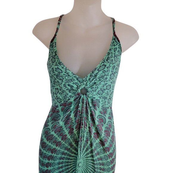 Cotton Beach Maxi Dress Mandala - Picture 3 of 8